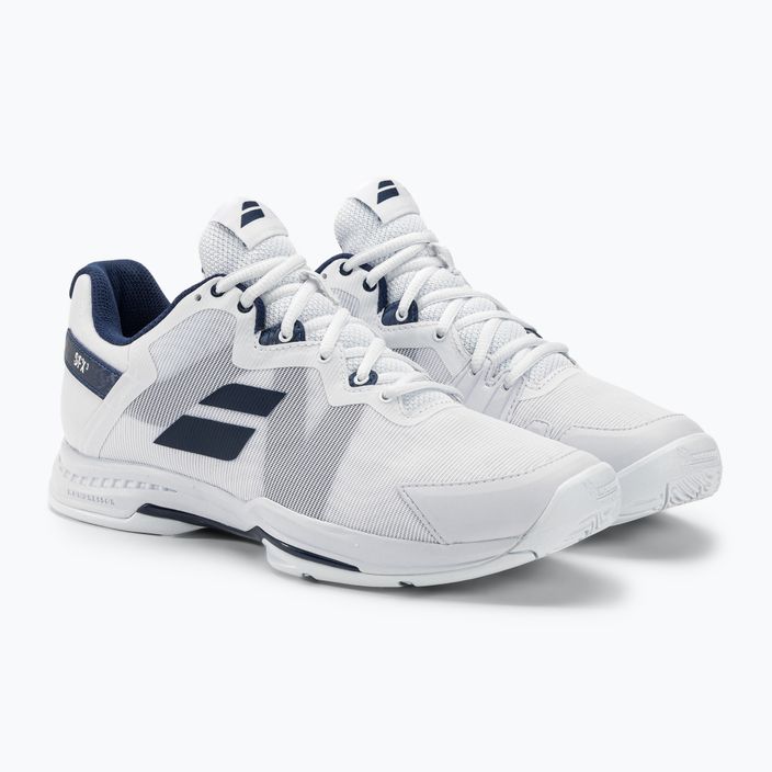 Babolat ανδρικά παπούτσια τένις SFX3 All Court λευκό/μαύρο 4