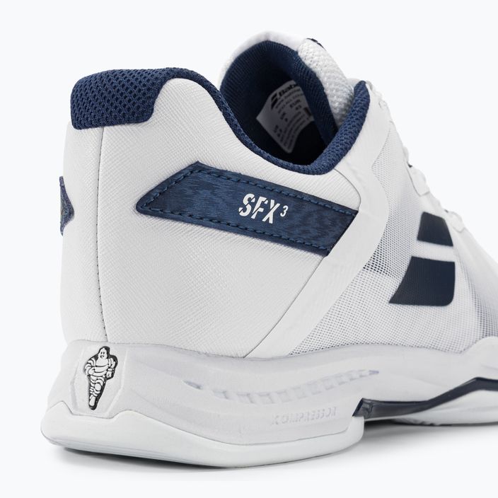Babolat ανδρικά παπούτσια τένις SFX3 All Court λευκό/μαύρο 9