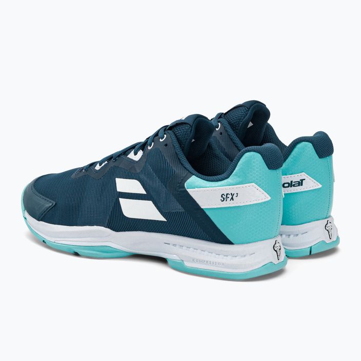 Babolat γυναικεία παπούτσια τένις SFX3 All Court μπλε 31S23530 3