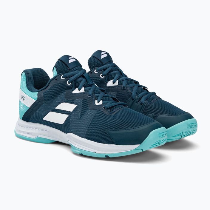 Babolat γυναικεία παπούτσια τένις SFX3 All Court μπλε 31S23530 4