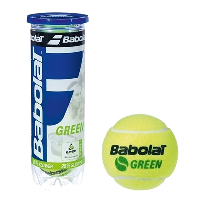 Babolat Πράσινες μπάλες τένις 3 τεμ. πράσινες 2