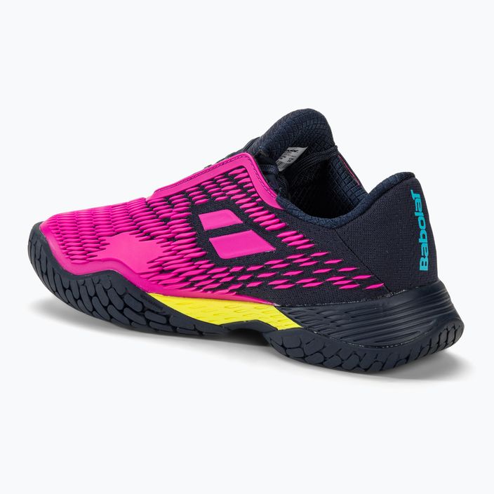 Babolat Propulse Fury 3 All Court ανδρικά παπούτσια τένις σκούρο μπλε/ροζ aero 3