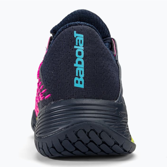 Babolat Propulse Fury 3 All Court ανδρικά παπούτσια τένις σκούρο μπλε/ροζ aero 6