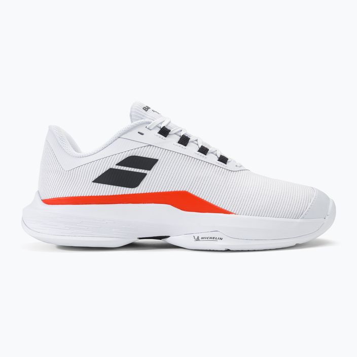 Babolat ανδρικά παπούτσια τένις Jet Tere 2 All Court λευκό/κόκκινο 2