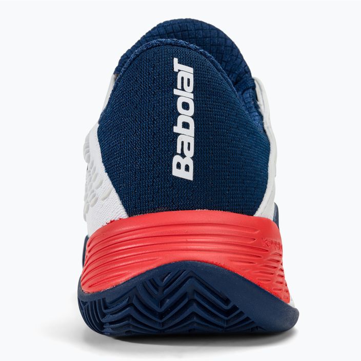 Babolat Propulse Fury 3 Clay λευκό/μπλε ανδρικά παπούτσια τένις 6