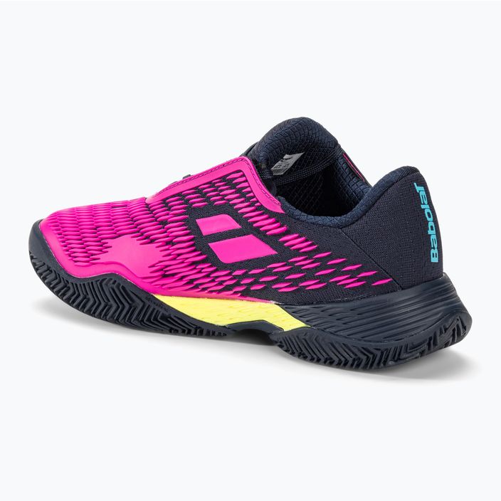 Babolat Propulse Fury 3 Clay σκούρο μπλε/ροζ ανδρικά παπούτσια τένις 3