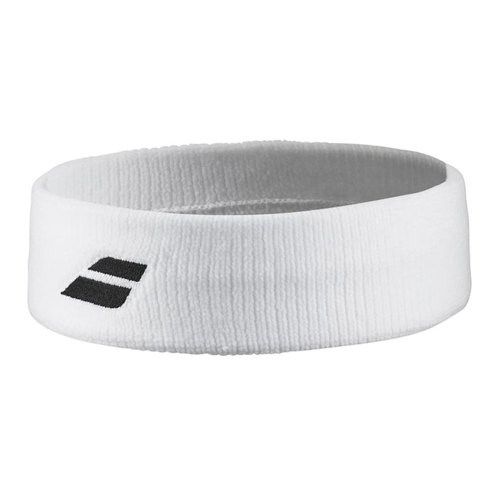 Babolat Logo Headband λευκό/λευκό 2