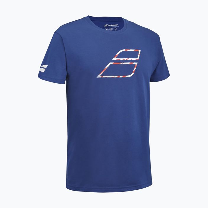 Babolat ανδρικό t-shirt Exercise Big Flag sodalite blue 2