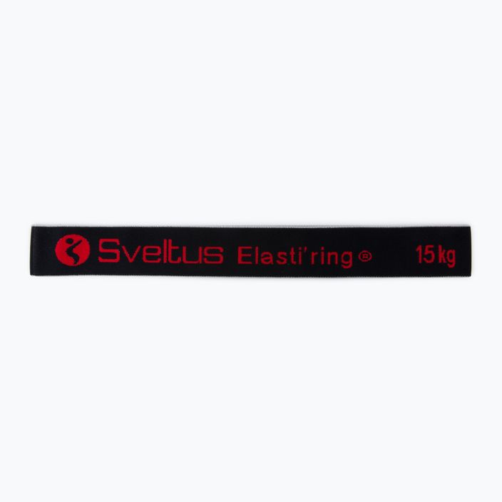 Sveltus Elasti'ring άσκηση από καουτσούκ μαύρο 0155
