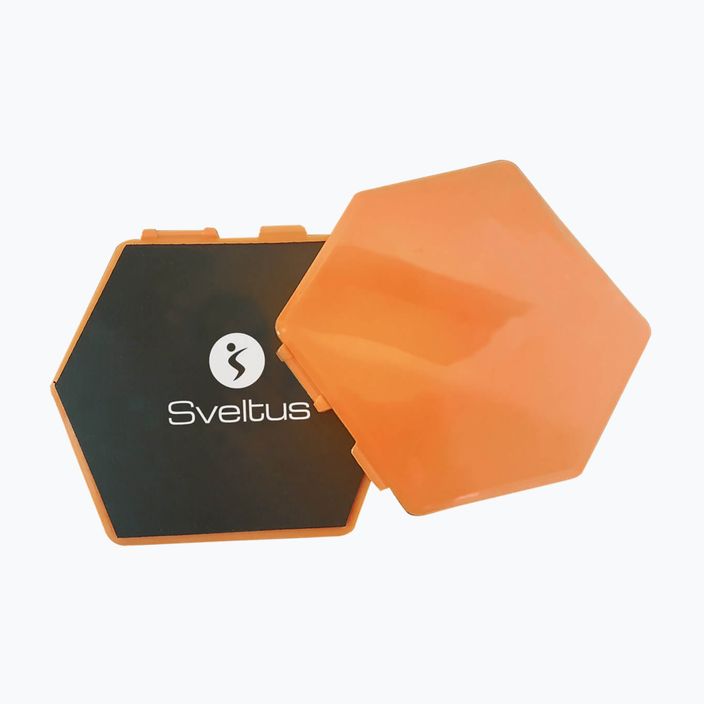Δίσκοι άσκησης Sveltus Functional Slider 2 τεμάχια πορτοκαλί 0806