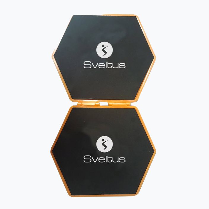 Δίσκοι άσκησης Sveltus Functional Slider 2 τεμάχια πορτοκαλί 0806 2
