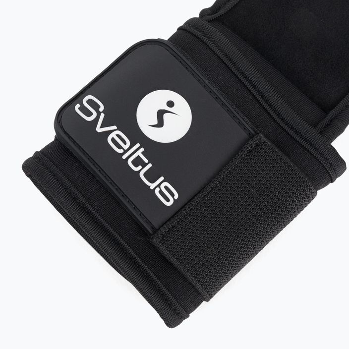 Sveltus Premium Hole Hand Grip gymnastics skins για προπόνηση δύναμης και crossfit μαύρο 5656 4