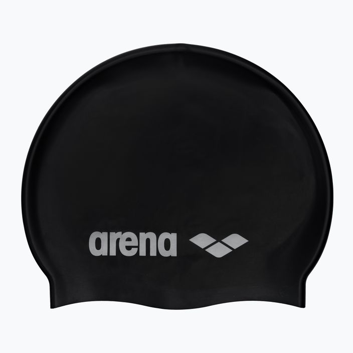 Παιδικό καπέλο κολύμβησης arena Classic Σιλικόνη μαύρο 91670