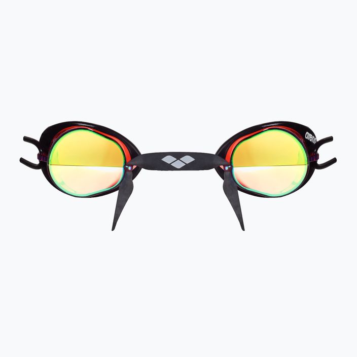 Arena Swedix Mirror κόκκινο/κίτρινο/μαύρο γυαλιά κολύμβησης 92399/48 7