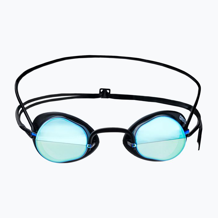Arena Swedix Mirror καπνός/μπλε/μαύρο γυαλιά κολύμβησης 92399/57 2