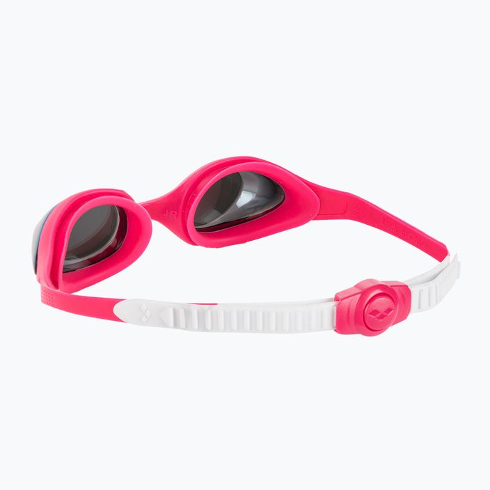 Παιδικά γυαλιά κολύμβησης arena Spider JR Mirror λευκό/ροζ/φούξια 4