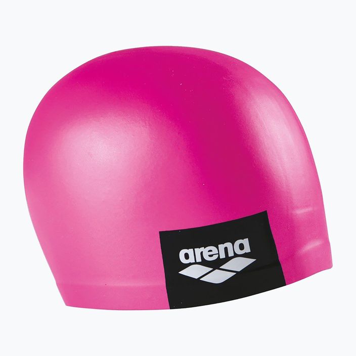 Arena Logo Μορφοποιημένο ροζ καπέλο κολύμβησης 001912/214 3
