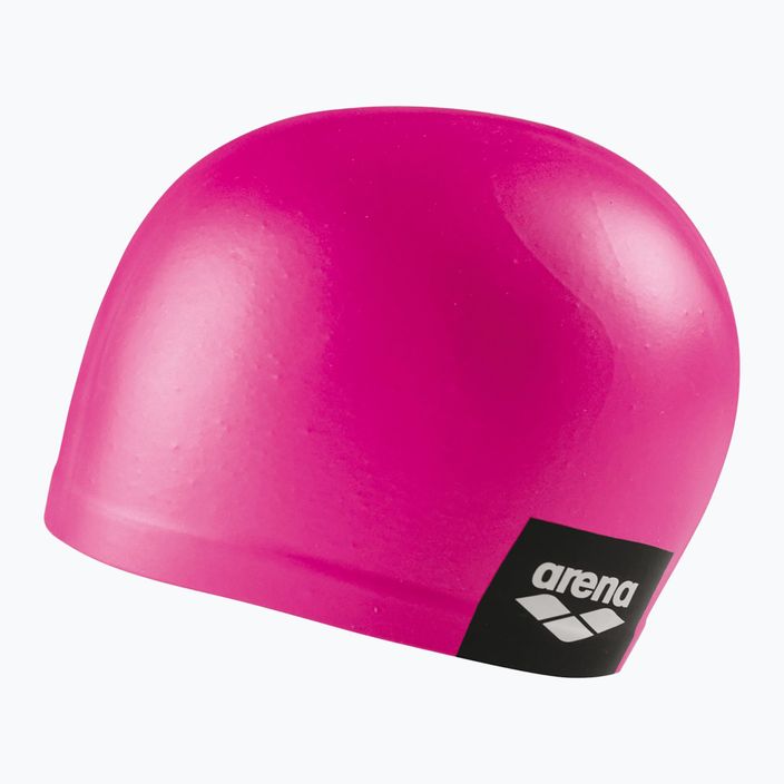 Arena Logo Μορφοποιημένο ροζ καπέλο κολύμβησης 001912/214 4