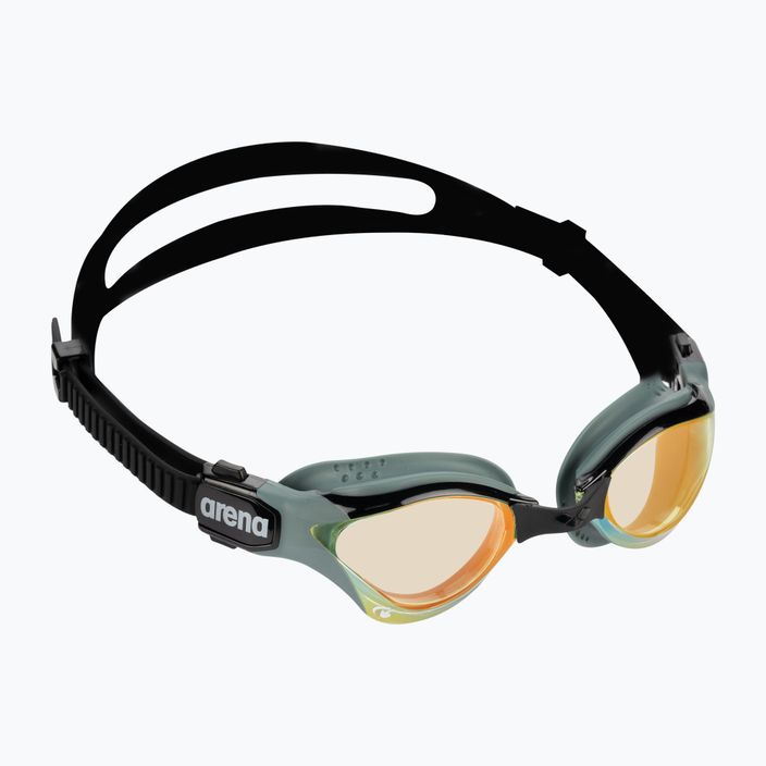 Γυαλιά κολύμβησης Arena Cobra Tri Swipe Mirror κίτρινο χάλκινο/army 002508/360