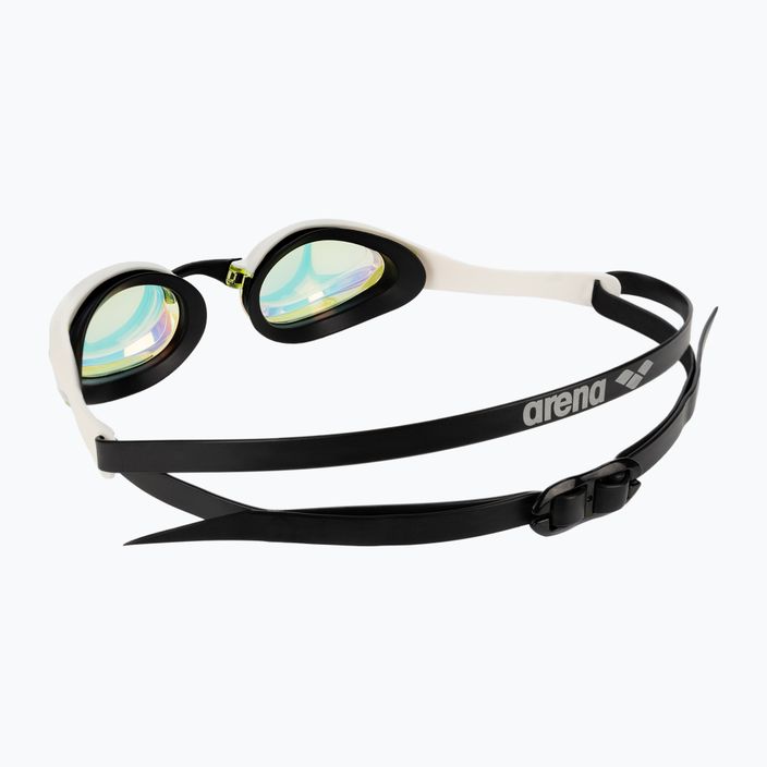 Γυαλιά κολύμβησης Arena Cobra Ultra Swipe Mirror κίτρινο χάλκινο/λευκό 002507/310 4