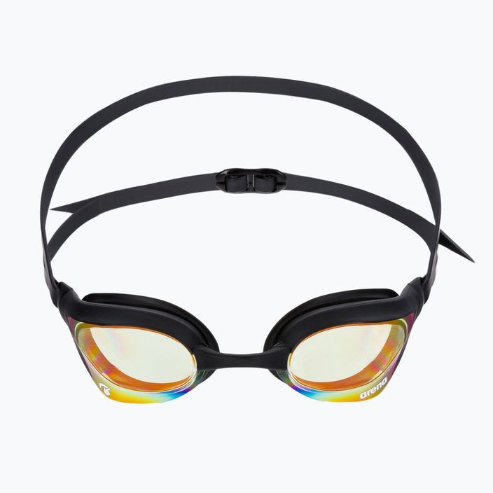 Γυαλιά κολύμβησης Arena Cobra Core Swipe Mirror κίτρινο χάλκινο/μαύρο 003251/350 2