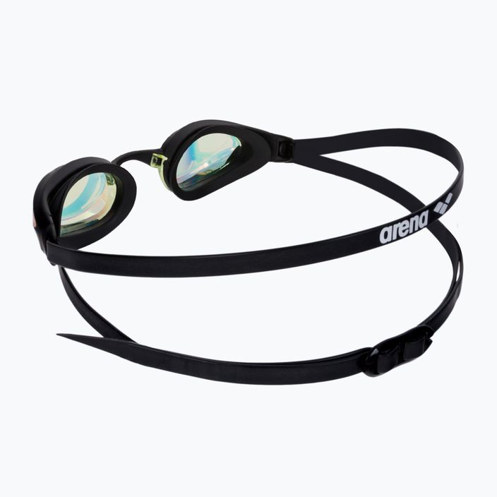 Γυαλιά κολύμβησης Arena Cobra Core Swipe Mirror κίτρινο χάλκινο/μαύρο 003251/350 4