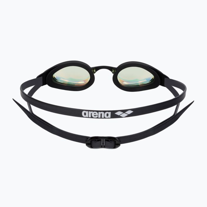 Γυαλιά κολύμβησης Arena Cobra Core Swipe Mirror κίτρινο χάλκινο/μαύρο 003251/350 5