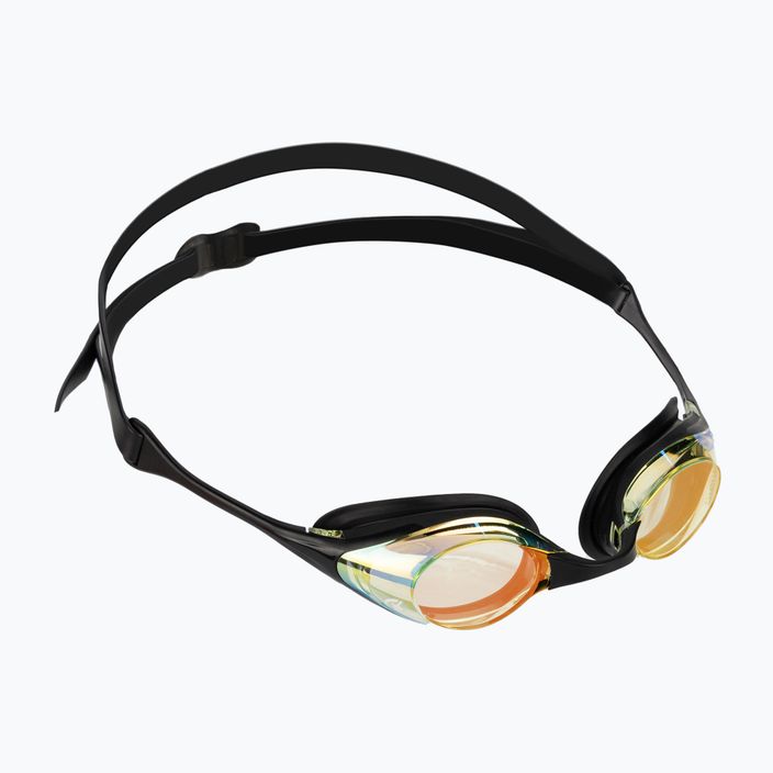 Γυαλιά κολύμβησης Arena Cobra Swipe Mirror κίτρινο χάλκινο/μαύρο 004196/350