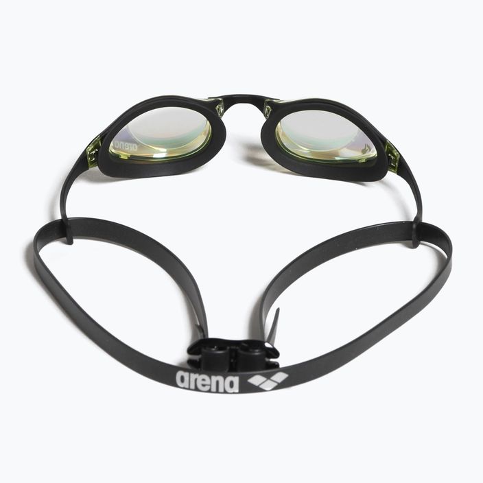 Γυαλιά κολύμβησης Arena Cobra Swipe Mirror κίτρινο χάλκινο/μαύρο 004196/350 7