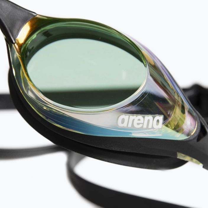 Γυαλιά κολύμβησης Arena Cobra Swipe Mirror κίτρινο χάλκινο/μαύρο 004196/350 9