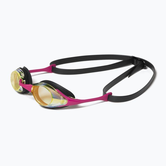 Γυαλιά κολύμβησης Arena Cobra Swipe Mirror κίτρινο χάλκινο/ροζ 004196/390 6