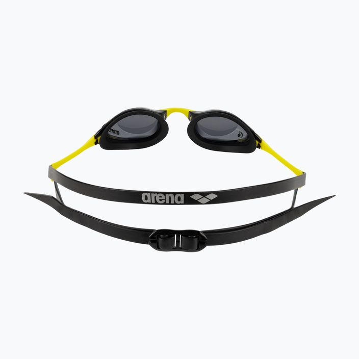 Γυαλιά κολύμβησης Arena Cobra Swipe σκούρο καπνό/κίτρινο 004195/200 5