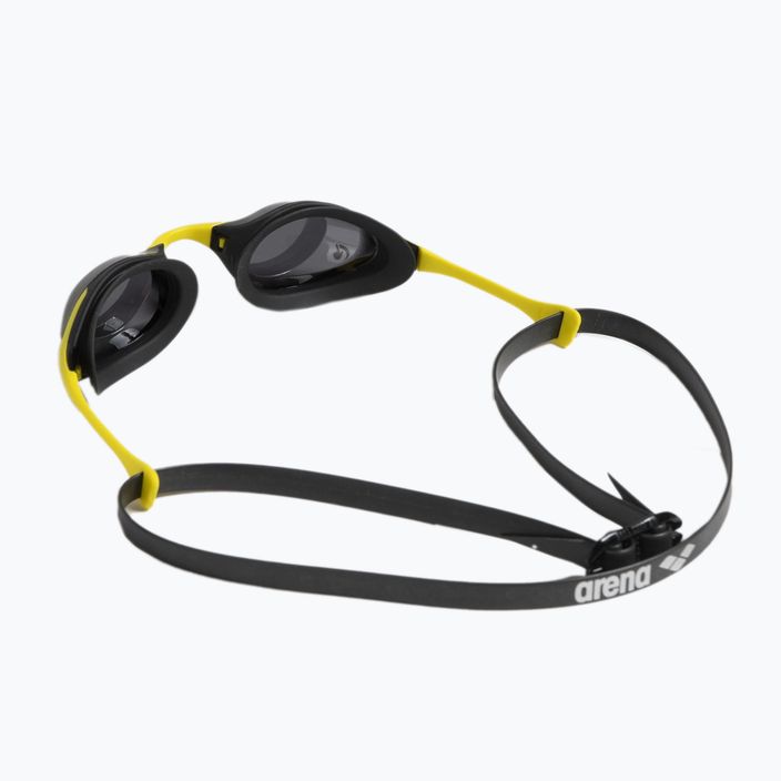 Γυαλιά κολύμβησης Arena Cobra Swipe σκούρο καπνό/κίτρινο 004195/200 7