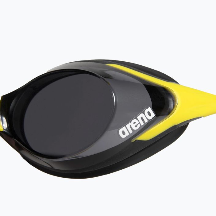 Γυαλιά κολύμβησης Arena Cobra Swipe σκούρο καπνό/κίτρινο 004195/200 13