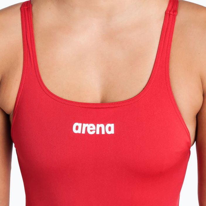 Γυναικείο ολόσωμο μαγιό arena Team Swim Pro Solid κόκκινο 004760/450 8