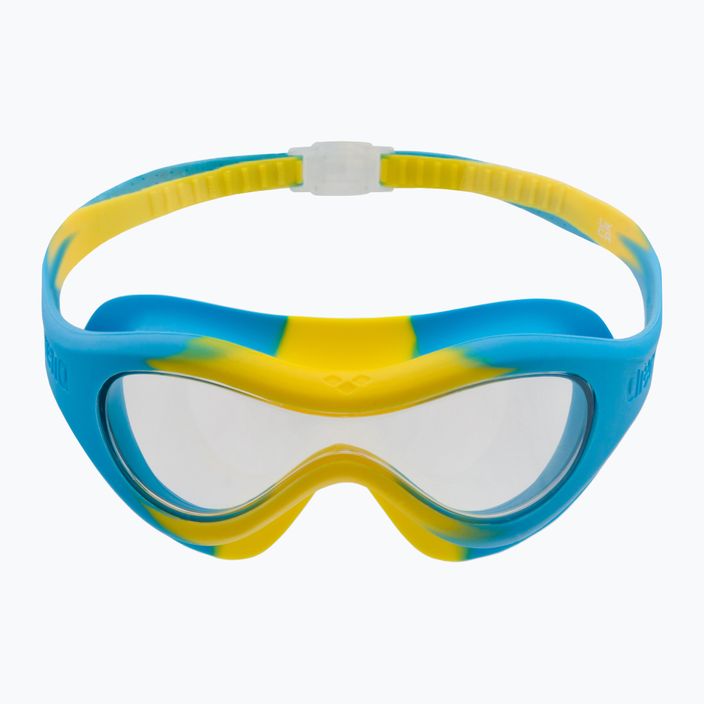Παιδική μάσκα κολύμβησης Arena Spider Mask διάφανο/κίτρινο/μπλε 004287/102 2