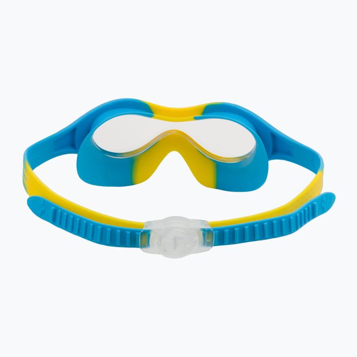 Παιδική μάσκα κολύμβησης Arena Spider Mask διάφανο/κίτρινο/μπλε 004287/102 5