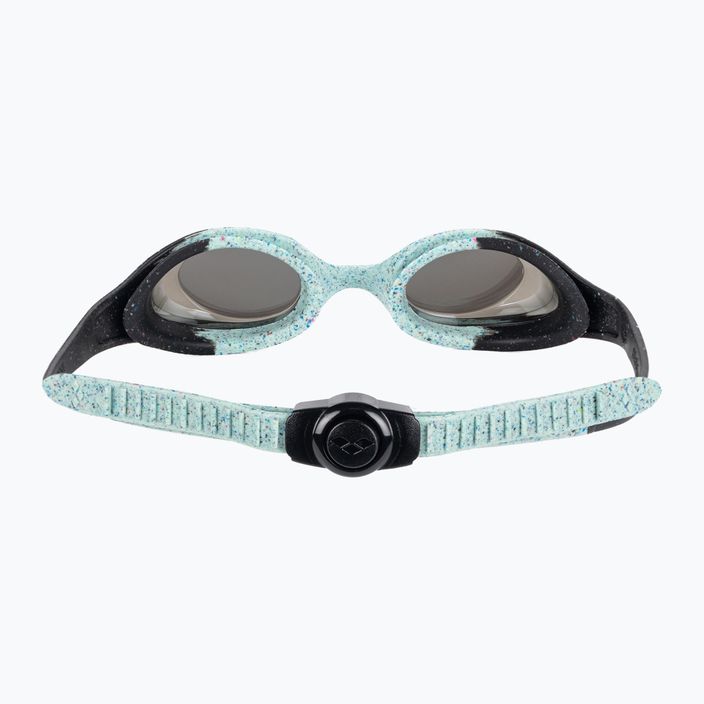 Παιδικά γυαλιά κολύμβησης arena Spider JR Mirror r ασημί/γκρι/μαύρο 5