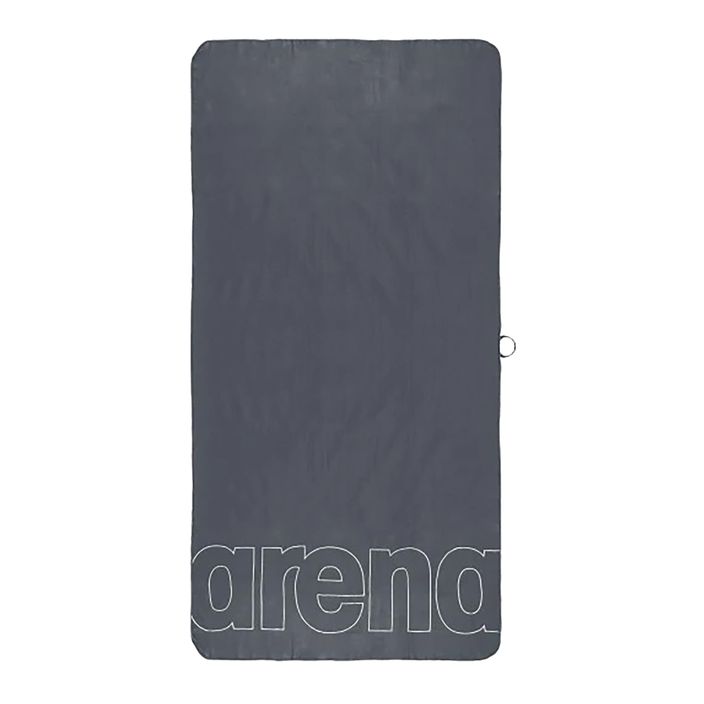 Arena Smart Plus Πετσέτα γυμναστικής γκρι/λευκό 2