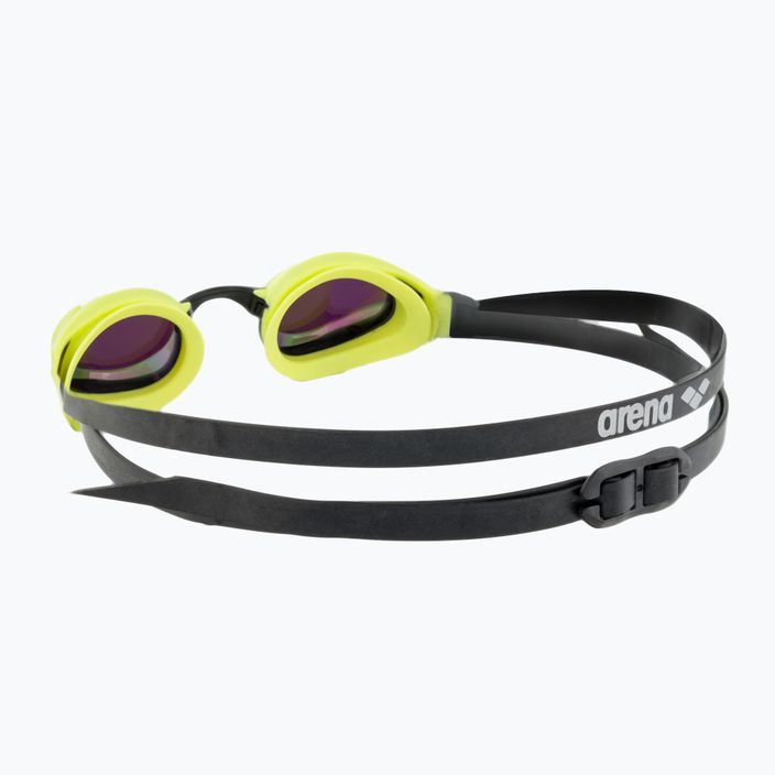 Γυαλιά κολύμβησης Arena Cobra Core Swipe Mirror emerald/cyber lime 4