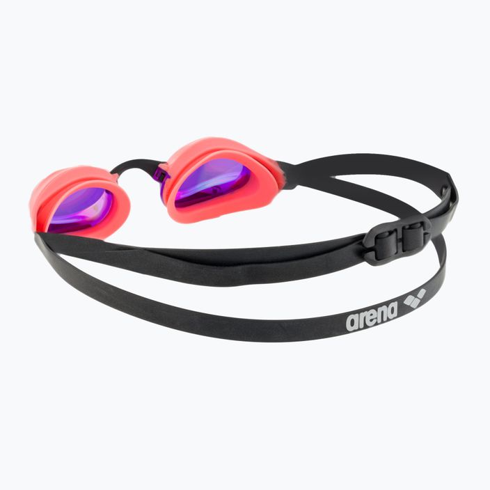 Γυαλιά κολύμβησης Arena Cobra Core Swipe Mirror violet/coral 4