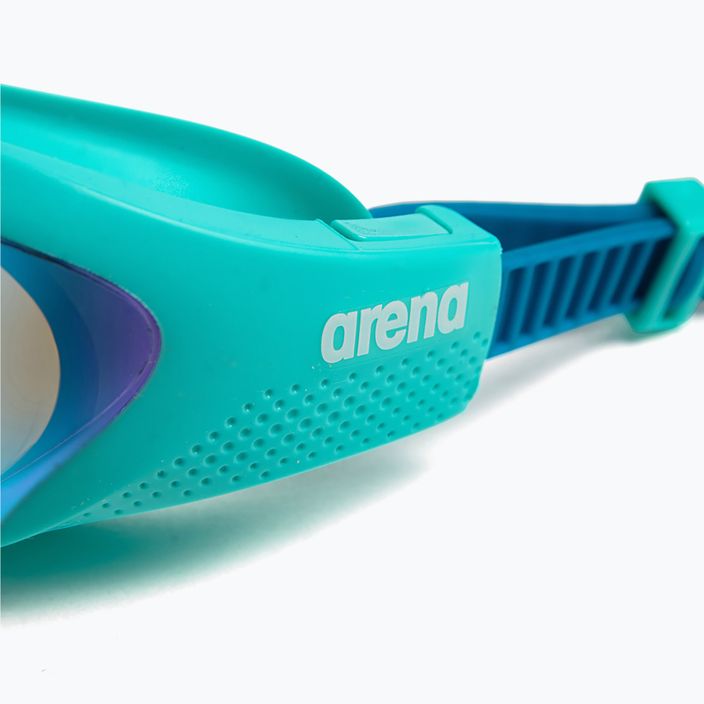 Arena The One Mirror μπλε/νερό/μπλε γυαλιά κολύμβησης cosmo 6