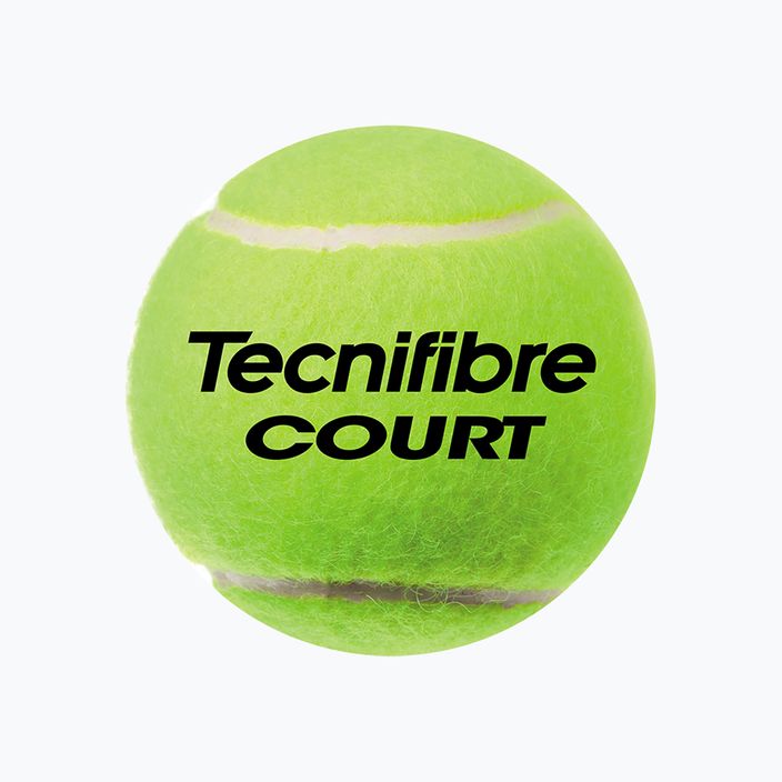 Μπάλες τένις Tecnifibre Court 4 x 36 κουτιά κίτρινο 60COUR364N 2