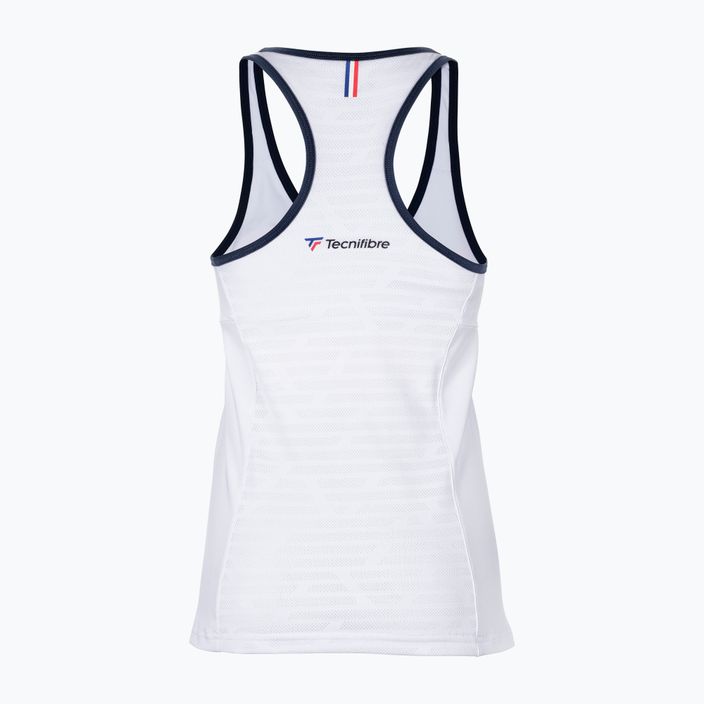 Γυναικείο μπλουζάκι τένις Tecnifibre Tank λευκό 22LAF3 F3 2