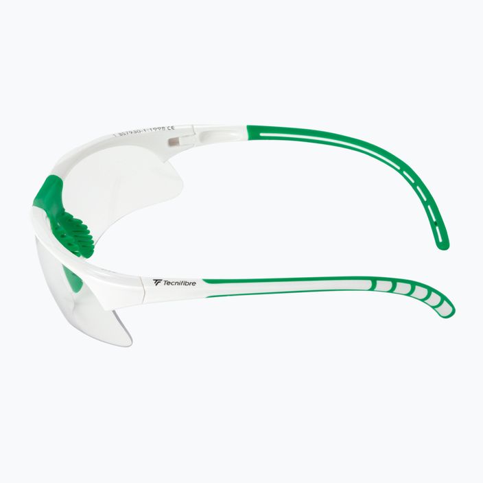 Γυαλιά σκουός Tecnifibre λευκά/πράσινα 54SQGLWH21 4