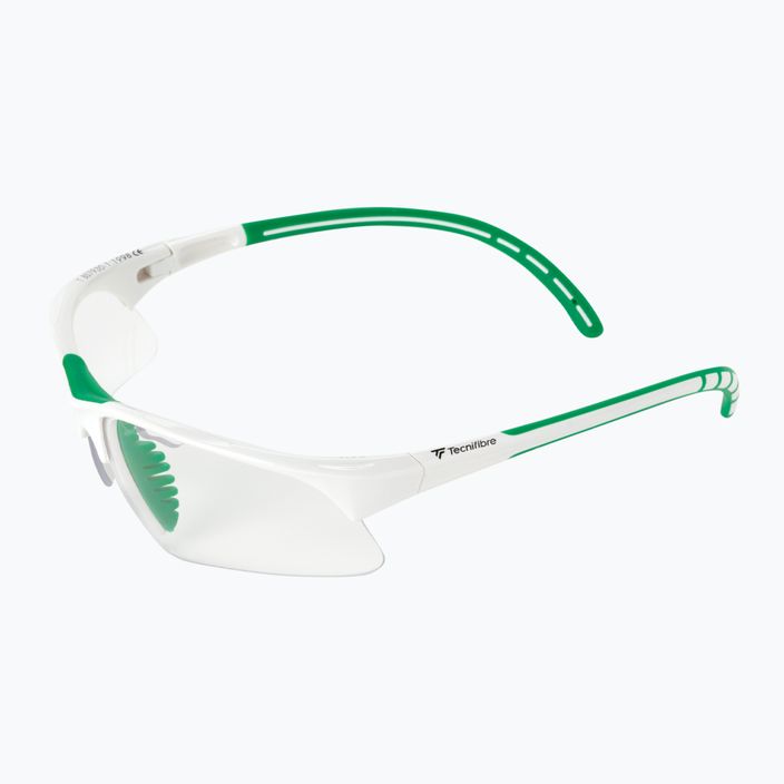 Γυαλιά σκουός Tecnifibre λευκά/πράσινα 54SQGLWH21 5