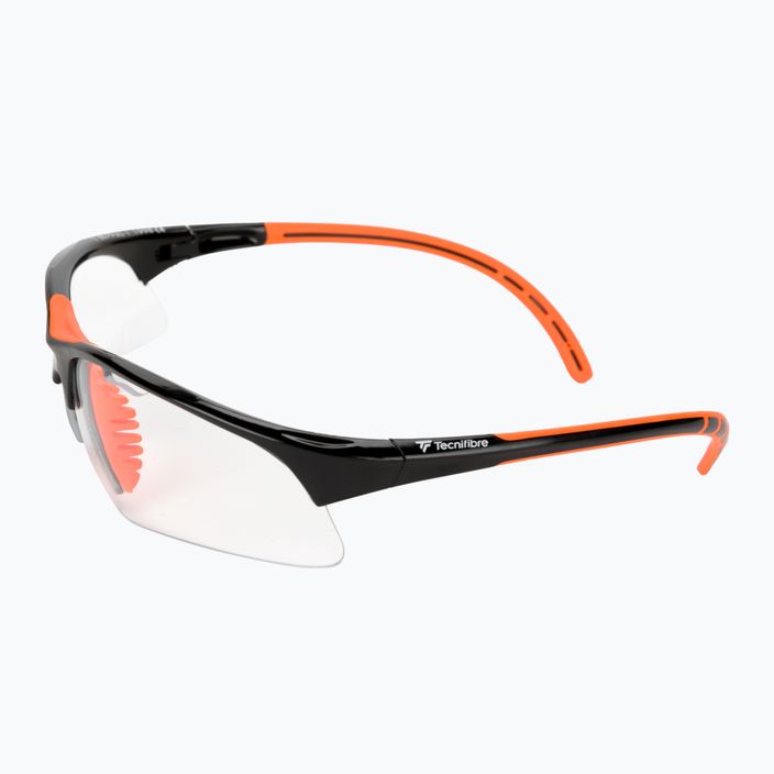 Γυαλιά σκουός Tecnifibre μαύρο/πορτοκαλί 54SQGLBK21 5