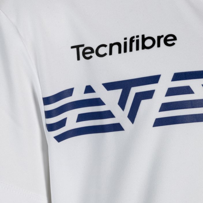 Tecnifibre παιδικό πουκάμισο τένις Airmesh λευκό 22F2ST F2 3