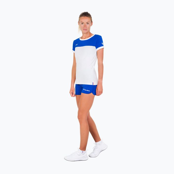 Γυναικείο πουκάμισο τένις Tecnifibre Stretch λευκό 22LAF1 F1 3