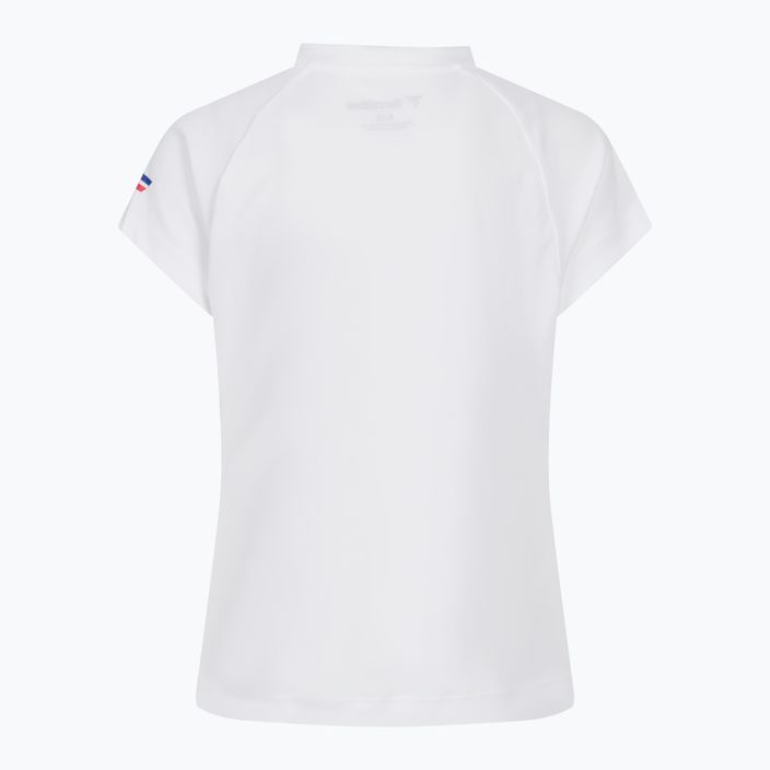 Tecnifibre F2 Airmesh παιδικό πουκάμισο τένις λευκό 22LAF2RO0B 2